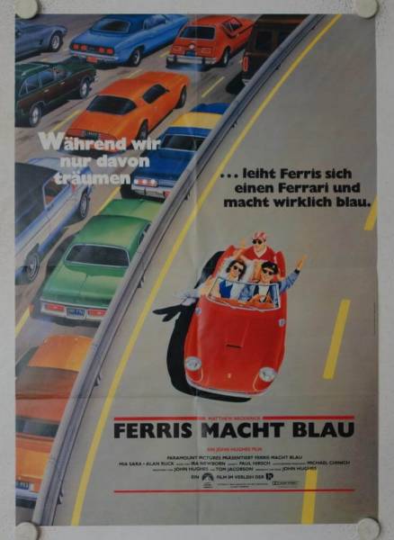 Ferris Buellers Day off original release german movie poster